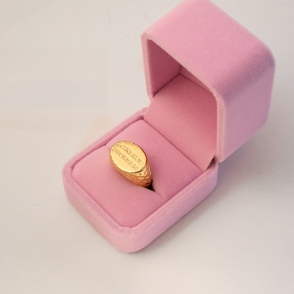 KANSKJE I MORGEN RING