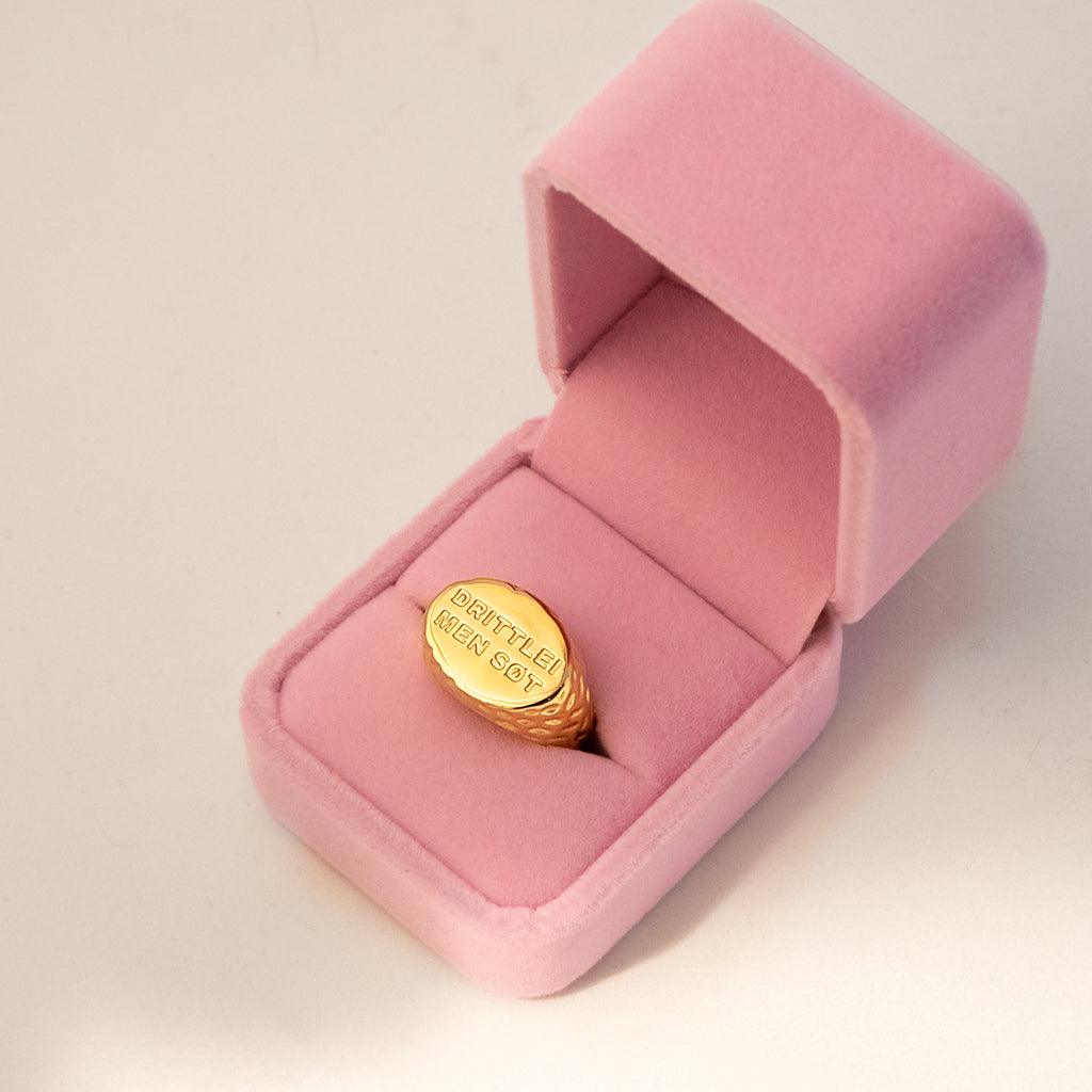 DRITTLEI MEN SØT RING
