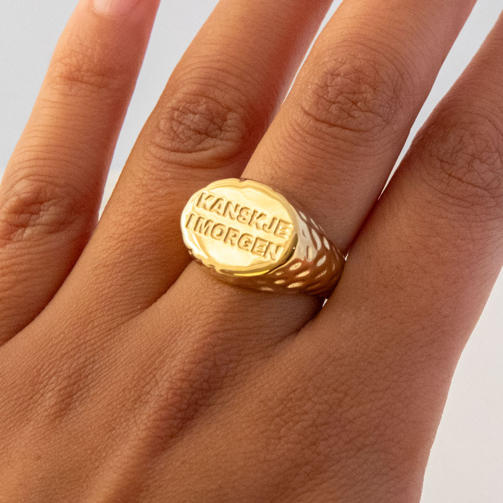 KANSKJE I MORGEN RING
