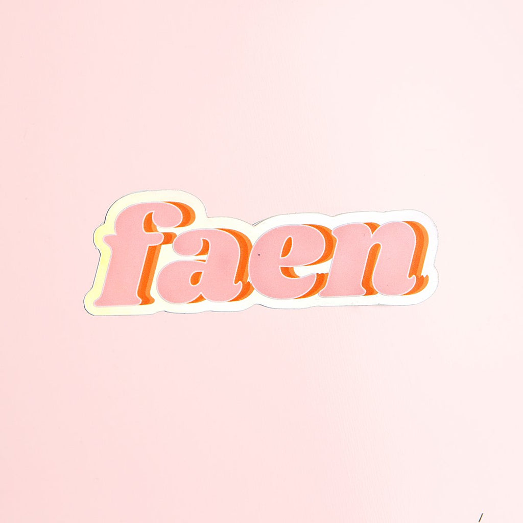 FAEN STICKER